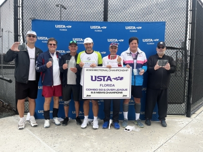 Combo 50 & Over 8.5 Champions: Miami-Dade County