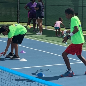 Kids on the court