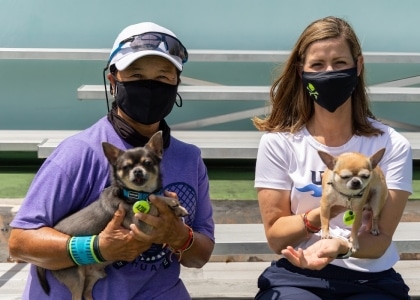 Kara Borromeo and Laura Bowen