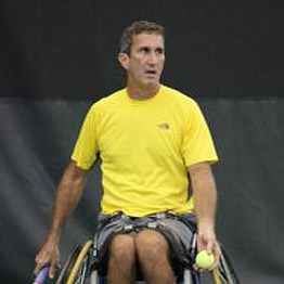 Broward Blog: Army Helicopter Medal Winner Soars at Wheelchair Tennis