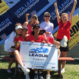 Indian River Repeats at 2015 USTA Florida 55 & Over Tennis Chps.