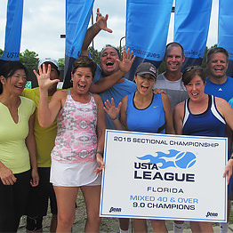 Stunning Finishes at 2015 USTA Florida 40 & Over Mixed Championships