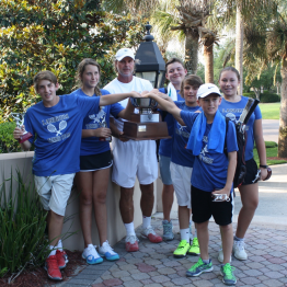 Landrum Middle School Wins St. Johns M.S. Tennis League in N.E. Florida