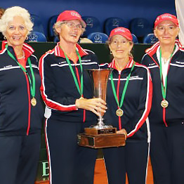 Florida Players on All 3 U.S. ITF Super-Seniors Champion Teams