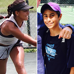 Amaya and Antonio Ready for the Bobby Curtis Doubles Junior State Championship; Hispanic Players Profiles