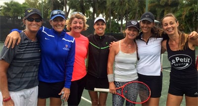 The Florida women's 45s 2015 USTA National Women's Intersectionals champions
