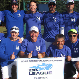 5 Different Winners at USTA Florida League Combo 18 & Over 5.5/7.5/9.5 Chps.