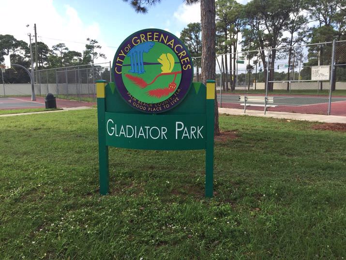 Gladiator-Park-sign