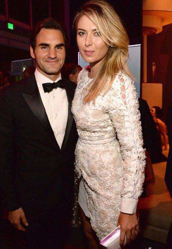 Federer and Sharapova as Oscars