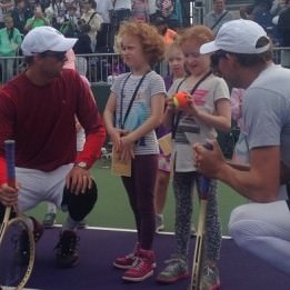 Bryans, Tennis Tour Stars Come Out for Miami Open ‘Tenis para Todos’ Kids Day