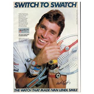 A remembrance of Ivan Lendl in his advertising prime