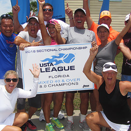Ocala, St. Pete Win at USTA Florida 40 & Over League Tennis Sectionals