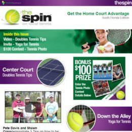The cover page of The Spin's first issue.