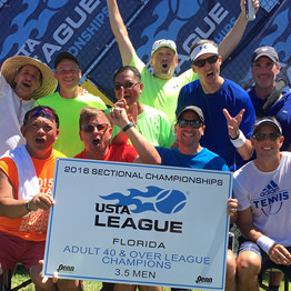 Orlando Area Wins 2 Titles at USTA Florida League 40 & Over Sectionals