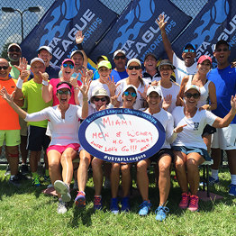 Miami Gana 2 Títulos Estatales en el Seccional de Ligas de Tenis 2016 de USTA Florida para 40 Años y Mayores