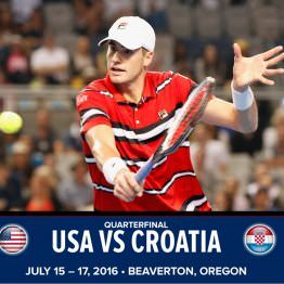 U.S. Stunned in Davis Cup Quarterfinals by Croatia