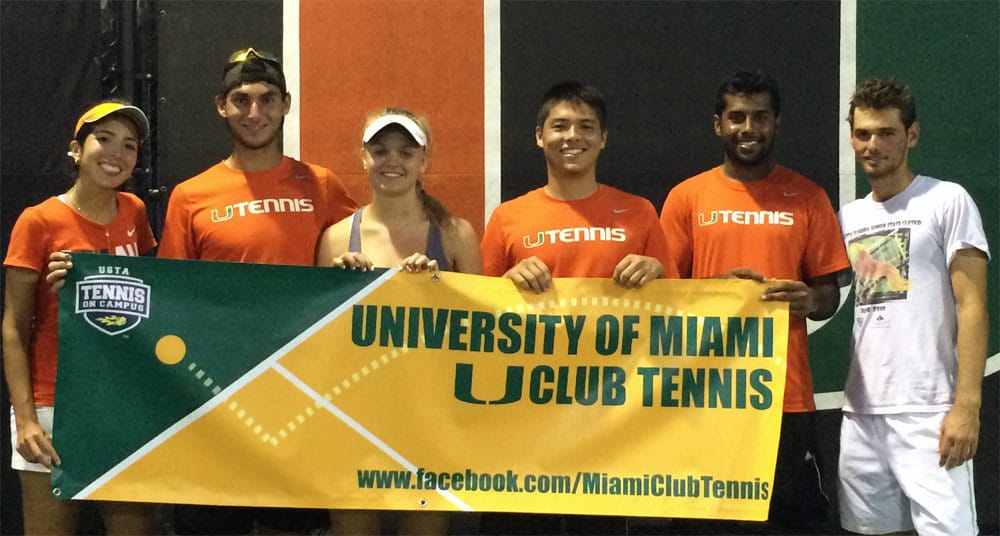 The runners-up and host school University of Miami
