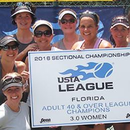 St. Johns 1st, Ocala 4th at USTA League 40 & Over 3.0 Tennis Nationals