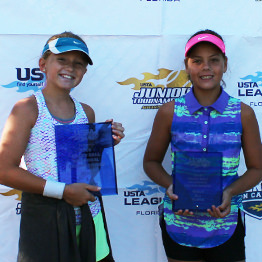 Miami Beach’s Ubri, Pensacola’s Goyins Win State 10-Under Tennis Titles