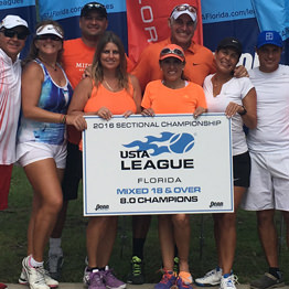 Deland, Weston Teams Winners at USTA Florida Mixed 18 & Over 6.0/8.0 League Tennis Sectionals