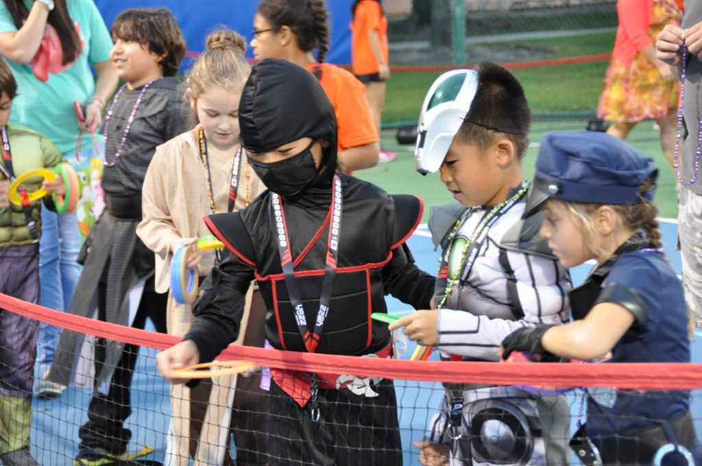 CLOTHES MAKE THE KIDS: Some of the children who participated in the Coral Reef celebration in their Halloween costumes.