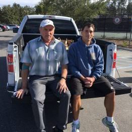 Local Tennis Volunteers Stock Gracie’s Soup Kitchen Shelves in Yulee, Fla.