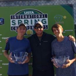 Berdusco-Winegar Win B16 Title at USTA Int. Spring Championships Tennis