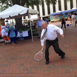 Tennis Steals Show at State Capital’s Florida Sports Day; Buy the ‘Play Tennis!’ License