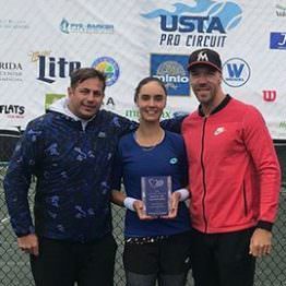 Kalinina Tops American Min to Win USTA Pro Circuit Daytona Beach Tennis