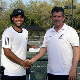 Sucupira Wins One-on-One Doubles Tennis at Tampa Bay
