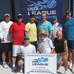 3 Win at USTA Florida 55 & Over League Sectionals Tennis; Pinellas Takes Cup Lead