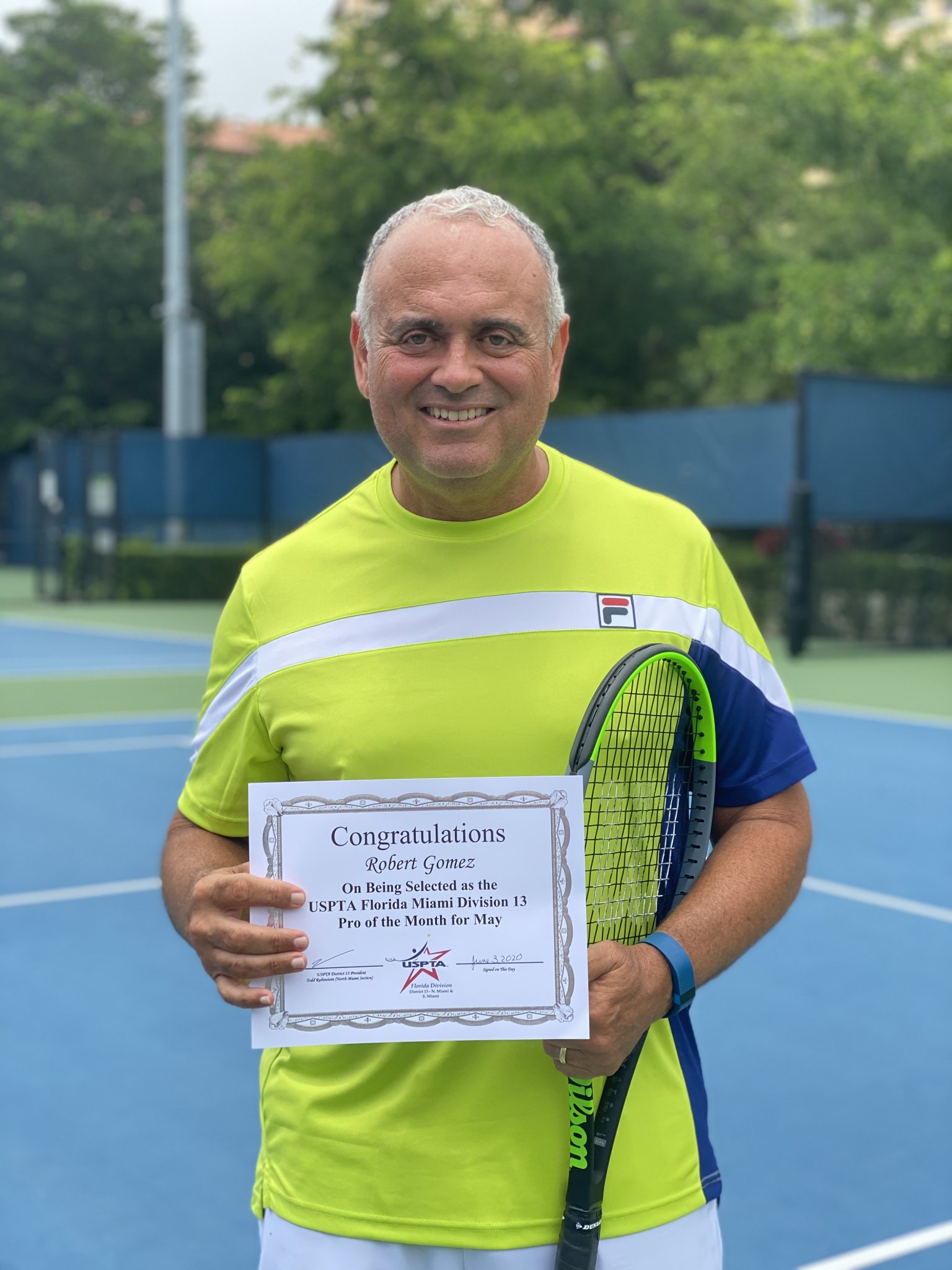 Hispanic Heritage Month Spotlight Robert Gomez USTA Florida