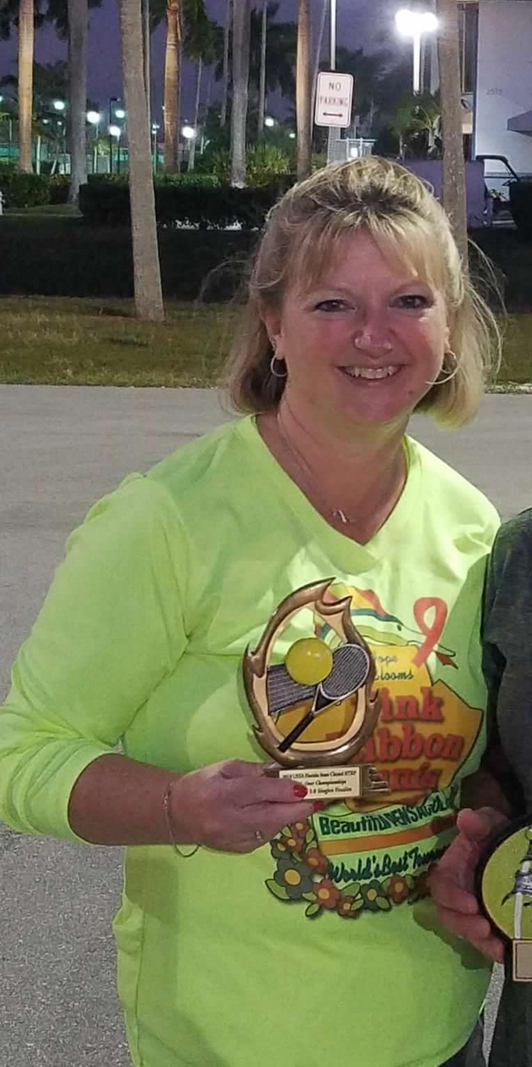 Susan Harberson November Volunteer of the Month | USTA Florida