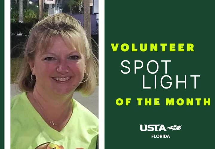 Susan Harberson November Volunteer of the Month | USTA Florida
