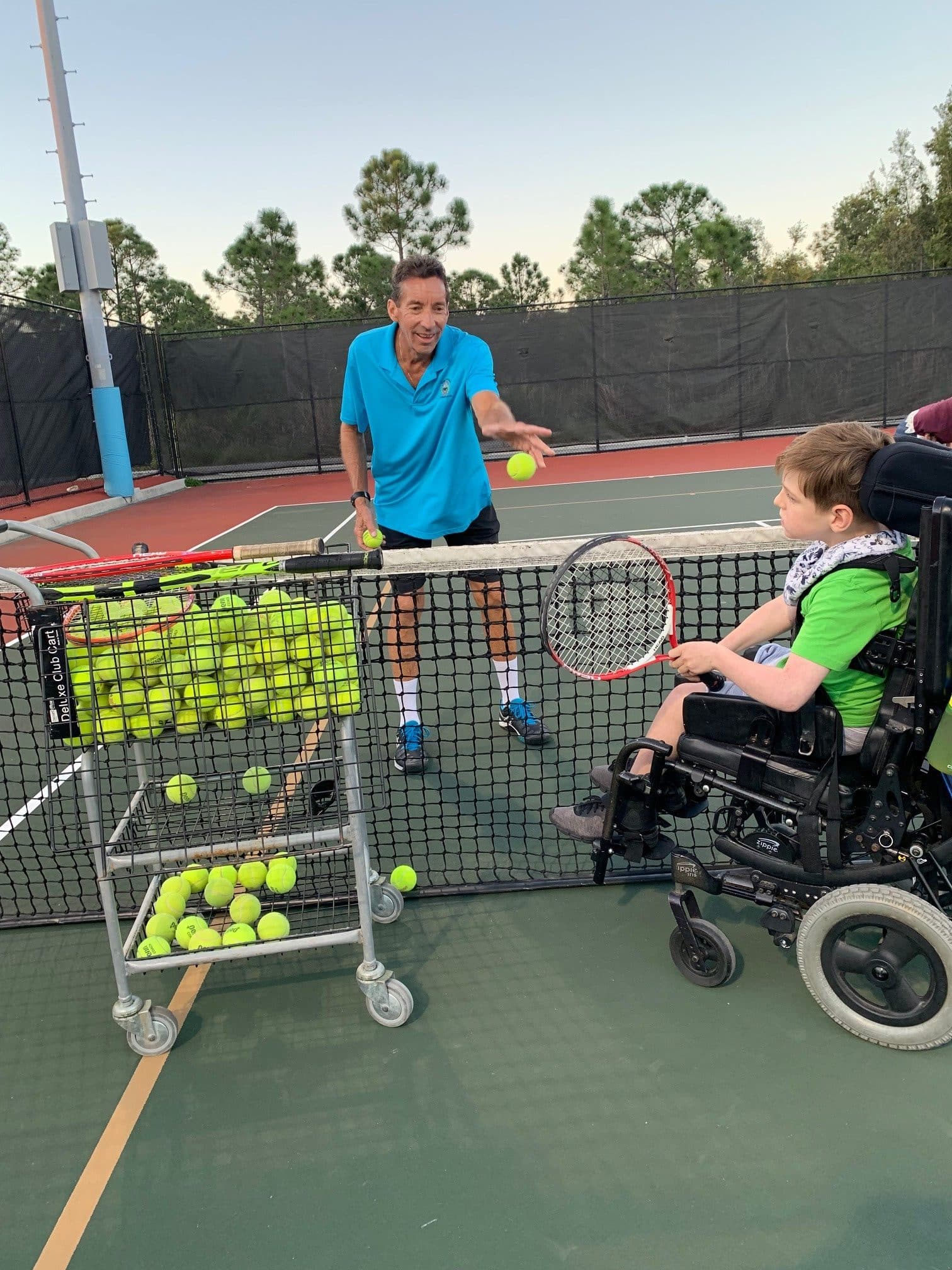 PBG also offers adaptive and wheelchair tennis programs.