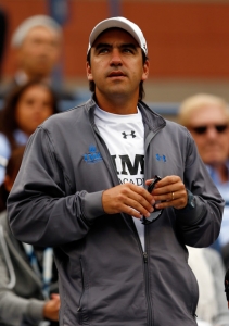 Dante Bottini, Coach of Kei Nishikori at 2014 US Open