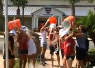 USTA Fl ice bucket challenge