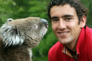 Marin Cilic and a koala